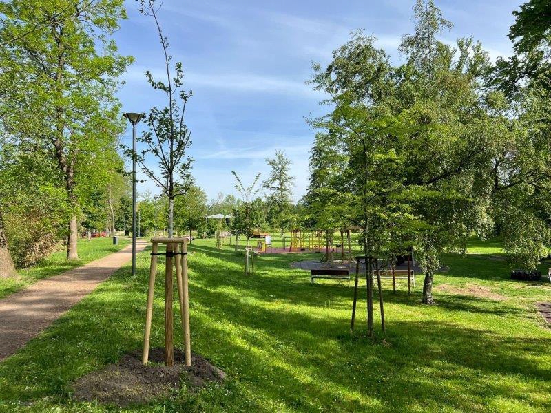 Krajinářské úpravy Městských sadů v Opavě