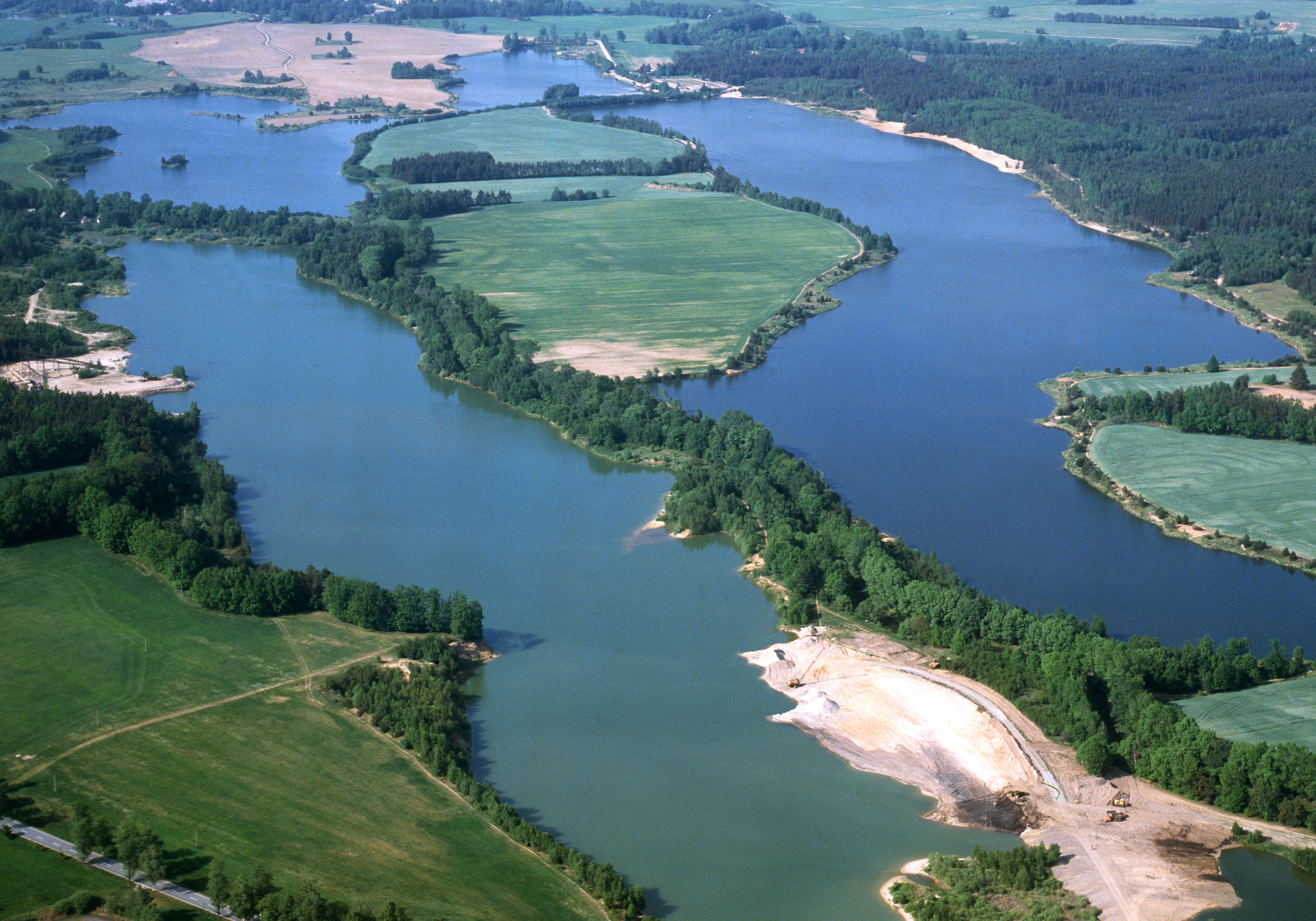 Veselské pískovny, foto RNDr. Jan Ševčík