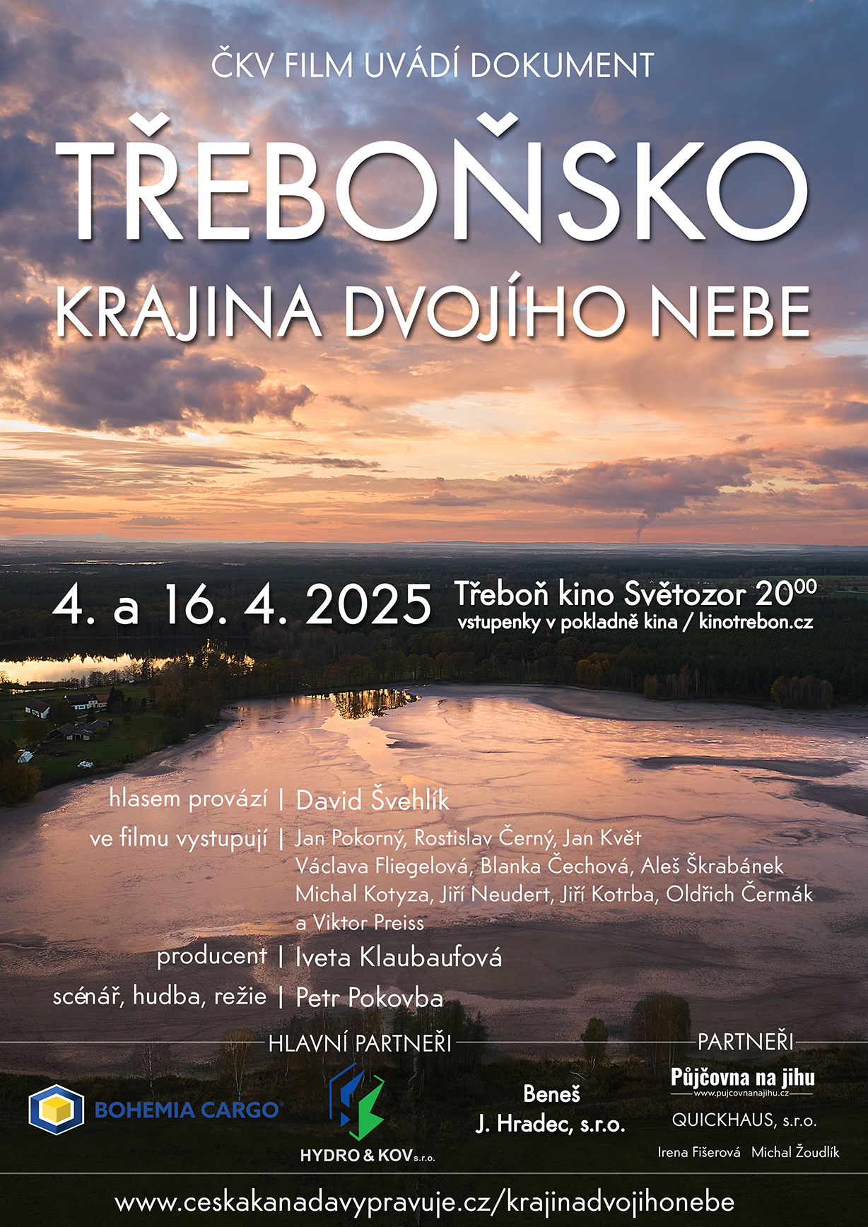 Třeboňsko - Krajina dvojího nebe - repriza promítání